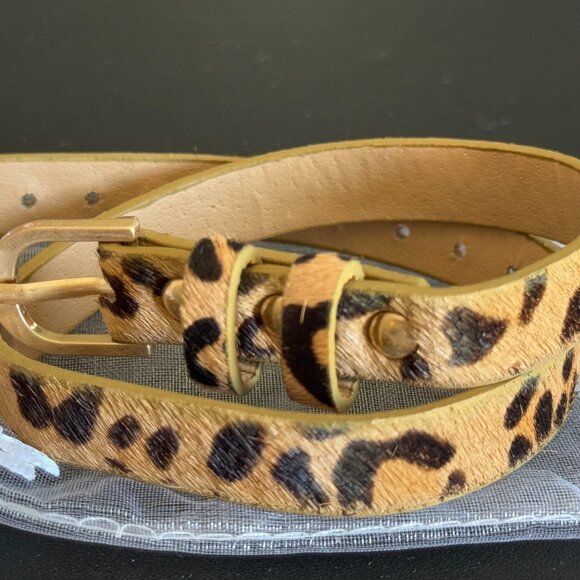 Plunder Leopard Wrap Bracelet – Adjustable Faux Fur Cheetah Print - Picture 1 of 7